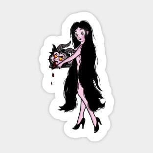 Time witch Sticker